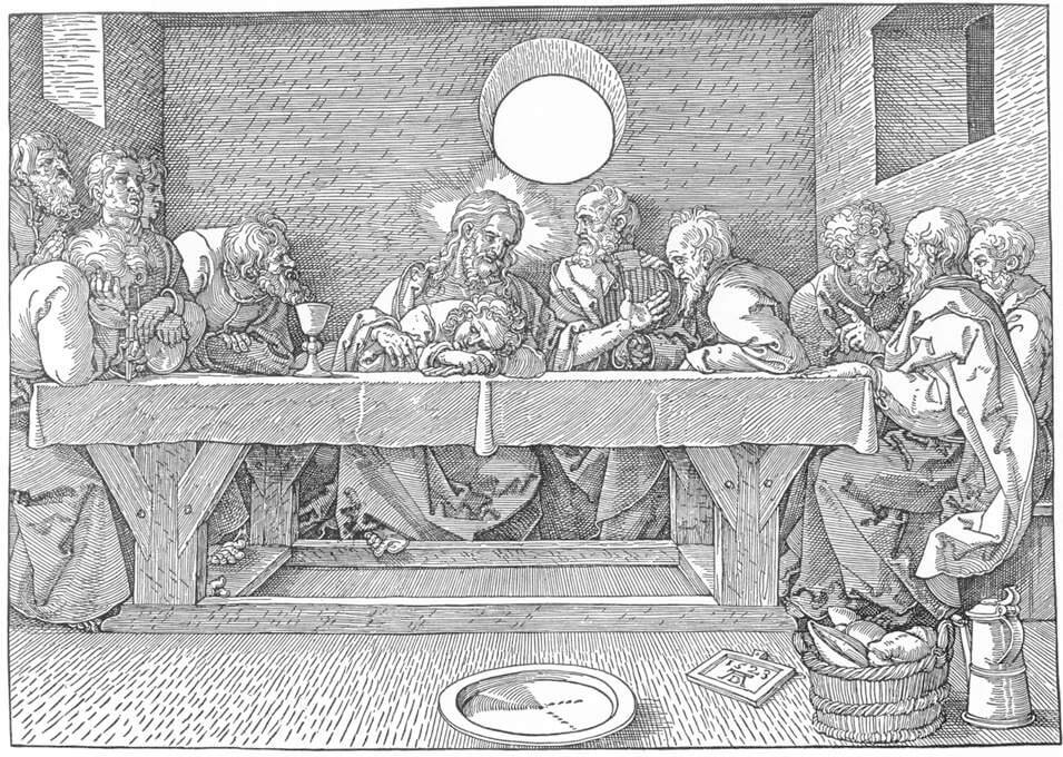 The Last Supper by Albrecht Durer (1523)