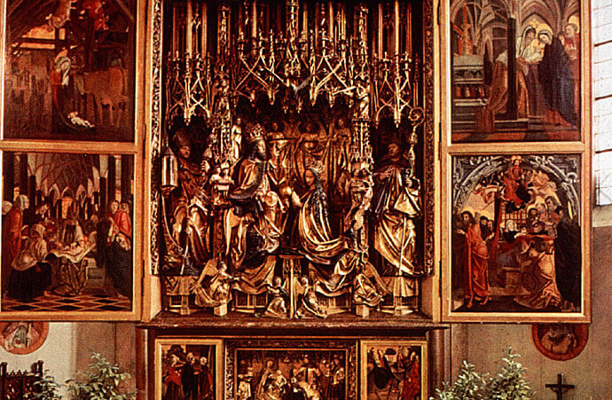 St Wolfgang Alterpiece by Michael Pacher (1480)
