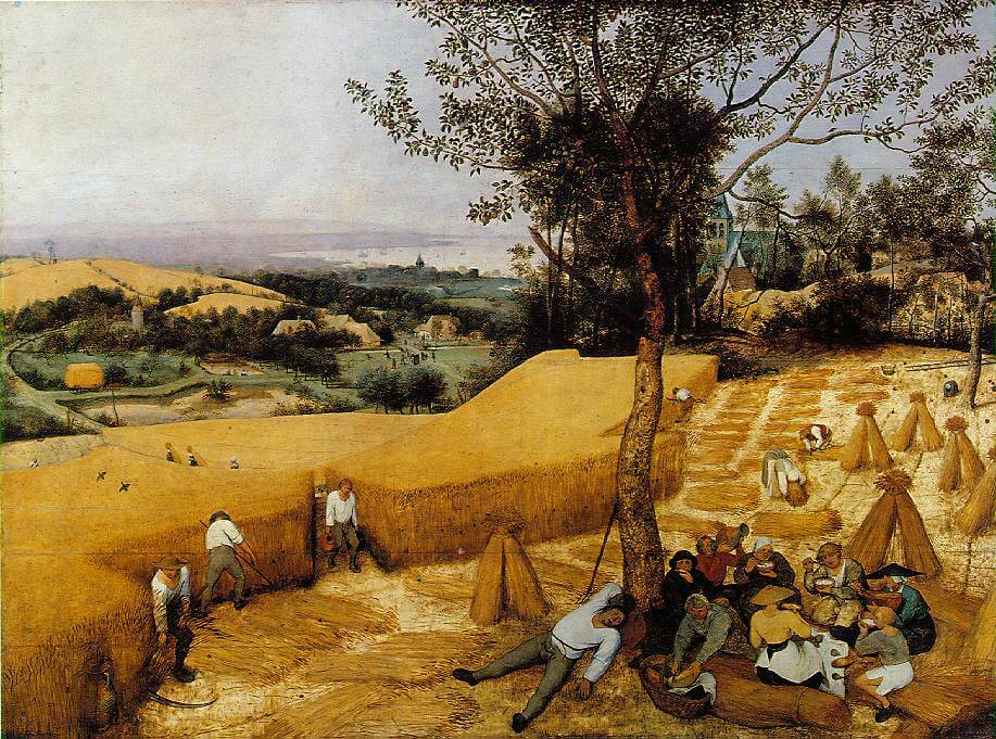The Seasons The Corn Harvest by Pieter Bruegel the Elder (1565)
