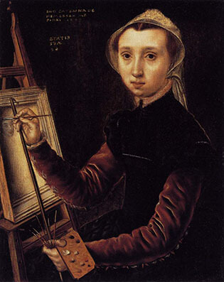 Self Portrait by Caterina Van Hemessen (1548)