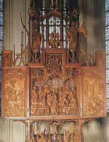 Alterpiece of the Holy Blood by Tilman Riemenschneider (1500s)