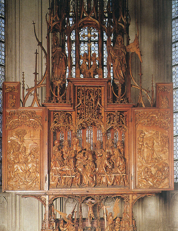 Alterpiece of the Holy Blood by Tilman Riemenschneider (1500s)